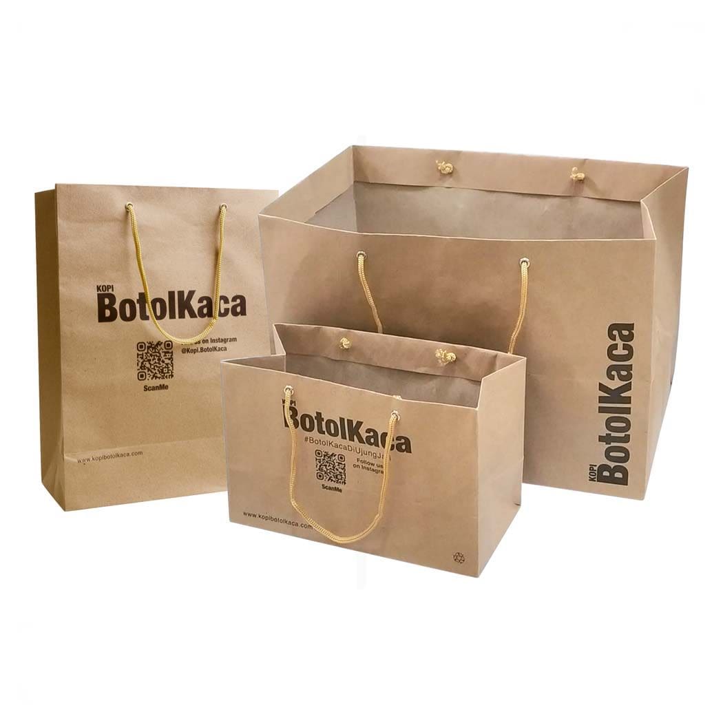 Paper Bag Custom Warna Coklat